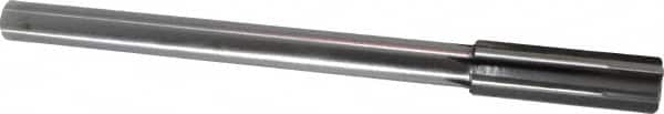 Made in USA - 51/64" Carbide-Tipped 6 Flute Chucking Reamer - Straight Flute, Straight Shank, 2-1/2" Flute Length, 9-1/2" OAL - Americas Industrial Supply