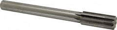 Made in USA - 1-1/4" Carbide-Tipped 8 Flute Chucking Reamer - Americas Industrial Supply