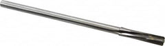 Made in USA - 3/8" Carbide-Tipped 4 Flute Chucking Reamer - Americas Industrial Supply