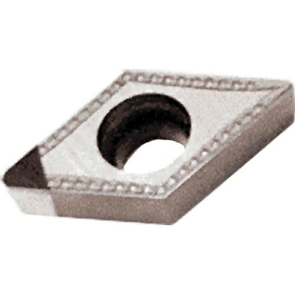 Iscar - DCMT3-2 T Grade IB55 CBN Turning Insert - Uncoated, 55° Diamond, 3/8" Inscr Circle, 5/32" Thick, 1/32" Corner Radius - Americas Industrial Supply