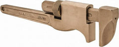 Ampco - 18" Aluminum Bronze Alloy Monkey Wrench - 3" Pipe Capacity - Americas Industrial Supply
