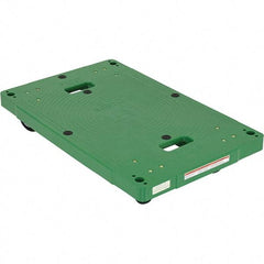 Vestil - 500 Lb Capacity Plastic Dolly - 33" Long x 21" Wide - Americas Industrial Supply