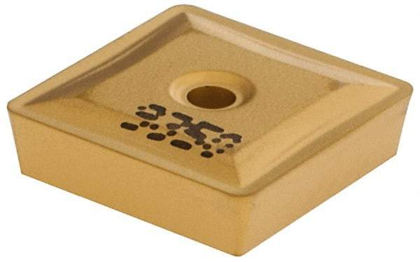 Iscar - SPMR422 Grade IC9350 Carbide Turning Insert - TiCN/Al2O3/TiN Finish, 90° Square, 1/2" Inscr Circle, 1/8" Thick, 1/32" Corner Radius - Americas Industrial Supply