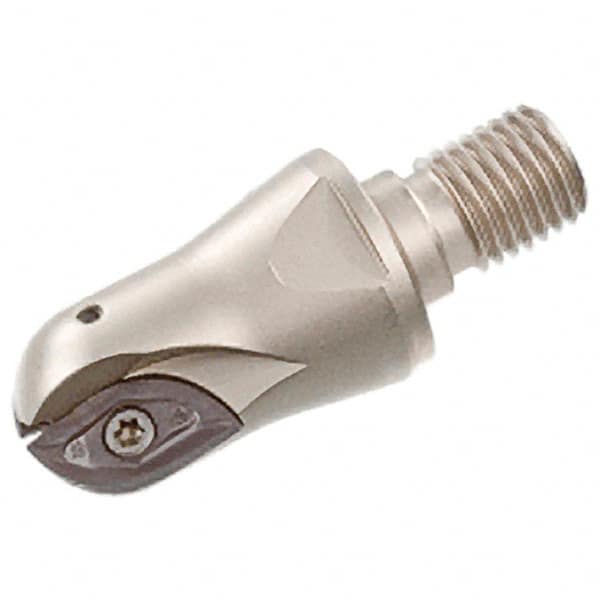 Iscar - 1-1/4" Cut Diam, 1.024" Max Depth of Cut, 3.071" OAL, Indexable Ball Nose End Mill - 2.087" Head Length, M16 Modular Connection, BCM-M Toolholder, BCR... Insert - Americas Industrial Supply