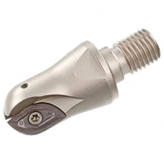 Iscar - 1-1/4" Cut Diam, 1.024" Max Depth of Cut, 3.071" OAL, Indexable Ball Nose End Mill - 2.087" Head Length, M16 Modular Connection, BCM-M Toolholder, BCR... Insert - Americas Industrial Supply