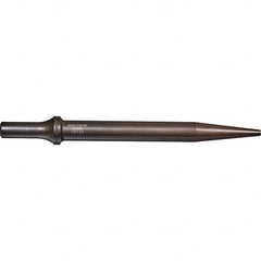 Mayhew - 3/16" Head Width, 7-1/2" OAL, Tapered Punch Chisel - Round Drive, Round Shank, Steel - Americas Industrial Supply