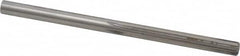 Made in USA - #1 High Speed Steel 6 Flute Chucking Reamer - Straight Flute, 0.228" Straight Shank, 1-1/2" Flute Length, 3-7/8" OAL - Americas Industrial Supply