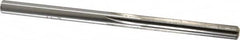 Made in USA - #2 High Speed Steel 6 Flute Chucking Reamer - Straight Flute, 0.221" Straight Shank, 1-1/2" Flute Length, 3-7/8" OAL - Americas Industrial Supply