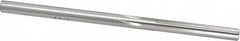 Made in USA - #9 High Speed Steel 6 Flute Chucking Reamer - Straight Flute, 0.196" Straight Shank, 1-1/4" Flute Length, 3-5/8" OAL - Americas Industrial Supply