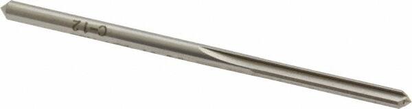 Made in USA - #27 High Speed Steel 4 Flute Chucking Reamer - Americas Industrial Supply