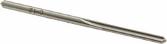 Made in USA - #27 High Speed Steel 4 Flute Chucking Reamer - Americas Industrial Supply