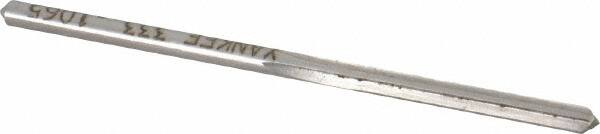 Made in USA - #36 High Speed Steel 4 Flute Chucking Reamer - Americas Industrial Supply