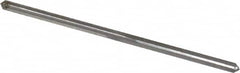 Made in USA - #40 High Speed Steel 4 Flute Chucking Reamer - Straight Flute, 0.098" Straight Shank, 7/8" Flute Length, 2-3/8" OAL - Americas Industrial Supply