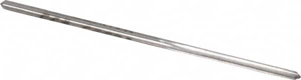 Made in USA - #53 High Speed Steel 4 Flute Chucking Reamer - Straight Flute, 0.0595" Straight Shank, 1/2" Flute Length, 1-7/8" OAL - Americas Industrial Supply