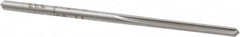 Made in USA - 7/64" High Speed Steel 4 Flute Chucking Reamer - Straight Flute, 7/64" Straight Shank, 7/8" Flute Length, 2-5/8" OAL - Americas Industrial Supply