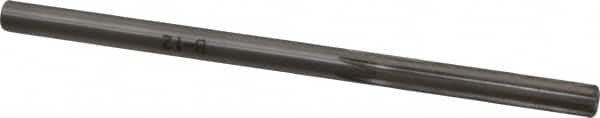 Made in USA - 3/16" High Speed Steel 6 Flute Chucking Reamer - Straight Flute, 3/16" Straight Shank, 1-1/8" Flute Length, 3-1/2" OAL - Americas Industrial Supply