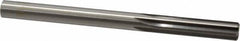 Made in USA - 25/64" High Speed Steel 6 Flute Chucking Reamer - Straight Flute, 25/64" Straight Shank, 1-3/4" Flute Length, 5-1/8" OAL - Americas Industrial Supply