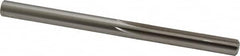 Made in USA - Letter N High Speed Steel 6 Flute Chucking Reamer - Straight Flute, 0.302" Straight Shank, 1-1/2" Flute Length, 4-3/8" OAL - Americas Industrial Supply