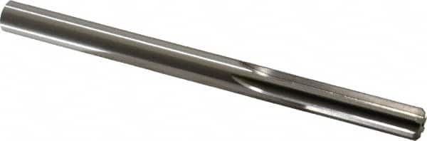 Made in USA - 0.3745" High Speed Steel 6 Flute Dowel Pin Chucking Reamer - Americas Industrial Supply
