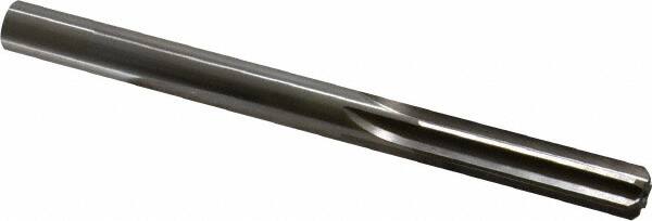 Made in USA - 0.4355" High Speed Steel 6 Flute Dowel Pin Chucking Reamer - Americas Industrial Supply