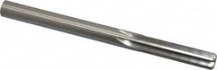 Made in USA - 0.4385" High Speed Steel 6 Flute Chucking Reamer - Straight Flute, 0.4385" Straight Shank, 1-3/4" Flute Length, 5-1/2" OAL - Americas Industrial Supply