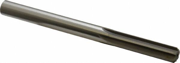 Made in USA - 0.498" High Speed Steel 6 Flute Dowel Pin Chucking Reamer - Americas Industrial Supply
