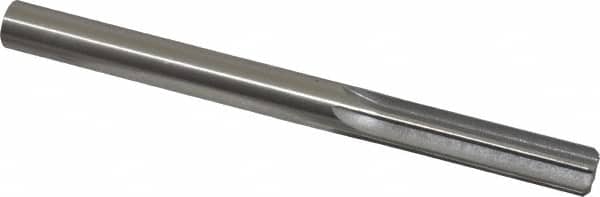 Made in USA - 0.4995" High Speed Steel 6 Flute Dowel Pin Chucking Reamer - Americas Industrial Supply