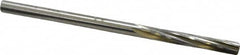 Made in USA - #15 High Speed Steel 6 Flute Chucking Reamer - Spiral Flute, 0.18" Straight Shank, 1-1/8" Flute Length, 3-3/8" OAL - Americas Industrial Supply