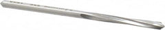 Chucking Reamer: 0.152″ Dia, 3-1/8″ OAL, 1″ Flute Length, Straight Shank, High Speed Steel 4 Flute, RH