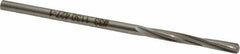 Made in USA - #33 High Speed Steel 4 Flute Chucking Reamer - Americas Industrial Supply