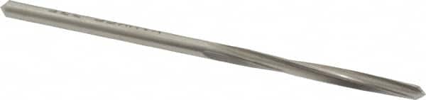 Made in USA - #39 High Speed Steel 4 Flute Chucking Reamer - Spiral Flute, 0.0995" Straight Shank, 7/8" Flute Length, 2-3/8" OAL - Americas Industrial Supply