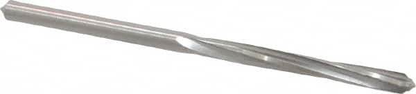 Made in USA - 9/64" High Speed Steel 4 Flute Chucking Reamer - Spiral Flute, 9/64" Straight Shank, 1" Flute Length, 2-7/8" OAL - Americas Industrial Supply