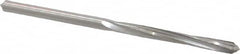 Made in USA - 9/64" High Speed Steel 4 Flute Chucking Reamer - Spiral Flute, 9/64" Straight Shank, 1" Flute Length, 2-7/8" OAL - Americas Industrial Supply