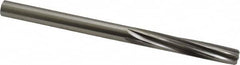 Made in USA - 5/16" High Speed Steel 6 Flute Chucking Reamer - Spiral Flute, 5/16" Straight Shank, 1-1/2" Flute Length, 4-1/2" OAL - Americas Industrial Supply