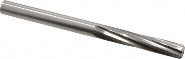 Made in USA - 25/64" High Speed Steel 6 Flute Chucking Reamer - Americas Industrial Supply