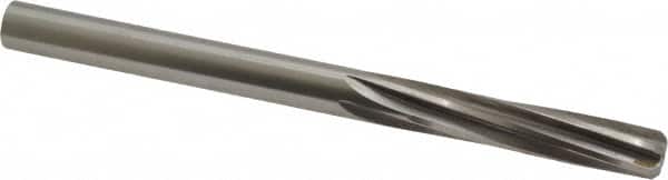 Made in USA - 0.373" High Speed Steel 6 Flute Dowel Pin Chucking Reamer - Americas Industrial Supply