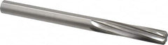 Made in USA - 0.4385" High Speed Steel 6 Flute Chucking Reamer - Americas Industrial Supply