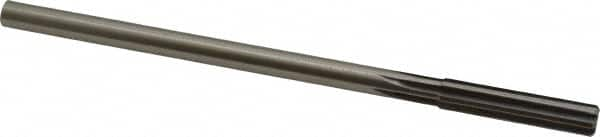 Made in USA - 5/16" Cobalt 6 Flute Chucking Reamer - Straight Flute, 0.2792" Straight Shank, 1-1/2" Flute Length, 6" OAL - Americas Industrial Supply