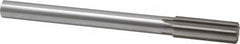 Made in USA - 7/8" Cobalt 8 Flute Chucking Reamer - Straight Flute, 3/4" Straight Shank, 2-5/8" Flute Length, 10" OAL - Americas Industrial Supply