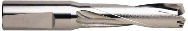 Guhring - 26 to 27.5mm Diam, 3xD, 84mm Max Depth, 1-1/4" Shank Diam, 118mm Flute, 182mm OAL, Replaceable Tip Drill - RT 800 WP Insert, 4.1 Seat Size, Series 5242 - Americas Industrial Supply