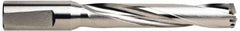 Guhring - 21 to 22.5mm Diam, 5xD, 110mm Max Depth, 1" Shank Diam, 137mm Flute, 197mm OAL, Replaceable Tip Drill - RT 800 WP Insert, 2.2 Seat Size, Series 5243 - Americas Industrial Supply