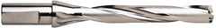 Guhring - 37.5 to 40.5mm Diam, 7xD, 280mm Max Depth, 1-1/4" Shank Diam, 327mm Flute, 391mm OAL, Replaceable Tip Drill - RT 800 WP Insert, 6.2 Seat Size, Series 5248 - Americas Industrial Supply