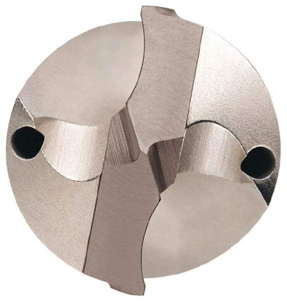 Guhring - Series 2747, 34.5mm Diam 140° Replaceable Drill Tip - Carbide, Uncoated, 5.2 Seat Size, Through Coolant - Americas Industrial Supply