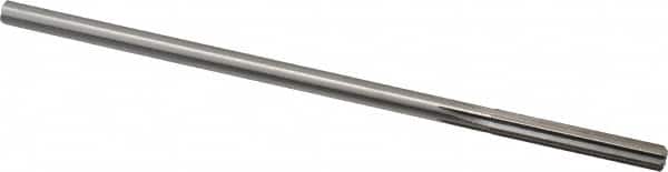 Made in USA - #1 Cobalt 6 Flute Chucking Reamer - Straight Flute, 0.2173" Straight Shank, 1-1/2" Flute Length, 6" OAL - Americas Industrial Supply