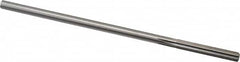 Made in USA - #1 Cobalt 6 Flute Chucking Reamer - Straight Flute, 0.2173" Straight Shank, 1-1/2" Flute Length, 6" OAL - Americas Industrial Supply
