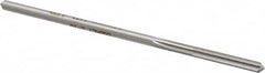 Made in USA - #16 Cobalt 6 Flute Chucking Reamer - Straight Flute, 0.1704" Straight Shank, 1-1/8" Flute Length, 4-1/2" OAL - Americas Industrial Supply
