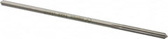 Made in USA - #21 Cobalt 6 Flute Chucking Reamer - Straight Flute, 0.153" Straight Shank, 1-1/8" Flute Length, 4-1/2" OAL - Americas Industrial Supply