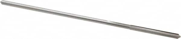 Made in USA - #43 Cobalt 4 Flute Chucking Reamer - Straight Flute, 0.081" Straight Shank, 3/4" Flute Length, 3" OAL - Americas Industrial Supply