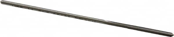 Made in USA - #48 Cobalt 4 Flute Chucking Reamer - Straight Flute, 0.072" Straight Shank, 3/4" Flute Length, 3" OAL - Americas Industrial Supply