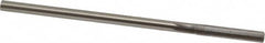 Made in USA - Letter F Cobalt 6 Flute Chucking Reamer - Straight Flute, 1/4" Straight Shank, 1-1/2" Flute Length, 6" OAL - Americas Industrial Supply